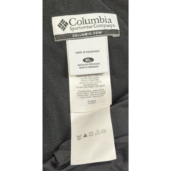 Columbia Black Ski Pants Size XL Men’s Water Proof Zipper Pockets Outdoor Wear - Picture 5 of 15
